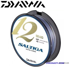 Шнур Daiwa UVF Saltiga X12EX+SI размотка 200-400м разноцветный